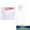 10 stks 30ml wegwerp lege hand sanitizer plastic navulbare fles cosmetische container transparante gel fles