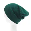 M301 New Autumn Winter Men Women Knitted Hat Solid Color Warm Beanies Skull Caps Knitted Hat