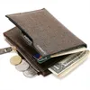 Hot Sale New Wallet Men Soft Leather Wallet With Removable Card Slots Multifunction Men Wallet Purse Male Clutch Top Quality