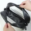 Mode Wasserdichte Transparente Make-Up Tasche Große Kapazität Damen Tragbare Kulturbeutel Kosmetische Aufbewahrungstasche Badezimmer Organizer T200301