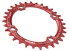 Deckas 104bcd Ovale Effacer Large Chaintring VTT Vélo Vélo Vélo 32T 34T 36T 38T Croket Croankset unique Pièces à dents 104 BCD