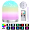 Mini Night Lamp Led RGB Night Lamp remote control Bedroom Light Rechargeable Livingroom Decor Theme Kids Lamp