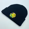 20FW Çiçek Nakış Küçük Beanie Soğuk Kapak Örme Şapka Yüksek Sokak Seyahat Balıkçılık Sıradan Sonbahar Kış Sıcak Açık Sport70768899974680
