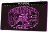 LS2538 Sheet Metal Worker Tools 3D-Gravur LED-Lichtschild Großhandel Einzelhandel