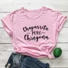 T-shirt da donna Chapartita Pero Chingona T-shirt in cotone Donne Forte manica corta Tshirt Latina Spagnolo Messico Tee Femme Top