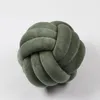 Baby Bed Crib Pillows bedclothes cuddle pillow Weaving Round shape knot pillow for children room decoration LJ201014