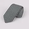 Cravatte Sitonjwly 6 cm Cravatta lavorata a maglia stile coreano Moda maglia stretta per uomo Abito da sposa Cravatta gialla personalizzata 1
