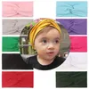 Kinder Twist Haarband neue schöne Baby elastische Stirnband Baumwolle Knoten Kopf tragen Haarschmuck