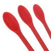 Nuovo prodotto da forno Set di mini spatole in silicone Set di marmellate cosmetiche allungate Raschietto a doppia testa Accessori per utensili da cucina 20220122 Q2