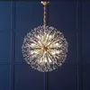 2020 Modern Luxury Led Crystal Chandelier Dandelion Lighting For Home Decoration AC110V-220V Winfordo Lighting