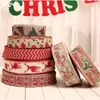 Плетеная кружевная лента Merry Liene с мультяшным принтом, украшение для рождественского праздника, праздничная вечеринка, домашний декор, Will and Sandy New Sy