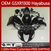 Body Injection For SUZUKI GSXR 1300 CC Hayabusa GSXR1300 08 2008 2009 2010 2011 2012 2013 77No.218 1300CC GSXR-1300 Gloss black 14 15 16 17 18 19 GSX R1300 08-19 Fairing