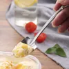 Mini Shovel Shape Spoon Home Hotel Party Stainless Steel Fruits Scoop Ice Cream Desserts Square Cusp Head Ladle New Arrival 1 9dh G2