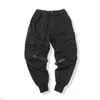 Hip Streetwear Męskie Czarne Cargo Joggers Spodnie 2019 Mężczyźni Wojskowy Styl Casual Camouflage Spodnie Spodnie Harem Pant WJ221 H1223
