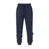 Nova Outono Sportpant Color Solid Sillpants Homens Pants Plus Fleece Moda Calças Soltos Hip Hop Sportsuits Masculino Calças M-3XL 201110