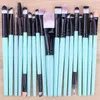 20pcs Makeup Brushes Set Feed Foundation Foundation Powder Eyeliner Eyellash Makeup Makeup Makeup Brush Cosmetic Beauty Tool Kit d'outils