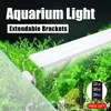Aquarium Slim Extendable Clip-on LED Light Aquarium Plant Light 5W/8W/11W/16W 110V-220V Aquarium Led Lighting For Fish Tank Y200922