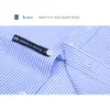 9XL 7XL 6XL Striped Men French Cufflinks Casual Dress Shirt Long Sleeved White Collar Design Style Mens French Cuff Dress Shirts LJ200925