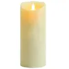 3pcsset Luminara Ivory LED Candles Flameless Real Wax Moving Wick Battery operated LED Candle Lamp for Wedding Christmas Decor4028727