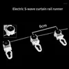 S Wave Gardin Runners / Wave Tape för Dooya Electric Curtain Track System eller Motorized Electric Rail Manual Rail1