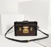 Wholesale Shoulder Bags luxurys designers Handbags box style design women messenger sack high quality small square evening bag