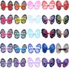 48 pezzi 2,5 "fiocchi piccoli animali carini neonate farfalla fiocchi per capelli coccodrillo per ragazze neonati bambini piccoli o progetto fai da te LJ201226