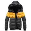 Puffer Jacket Mens 겨울 자켓 모피 칼라 후드 코트 두꺼운 코트 남성 파카 다운 자켓 면화 따뜻한 플러스 크기 4XL 5XL 201026