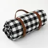 Thickened Outdoor Pads Picnic Mat Leather Strap Outing Camping Waterproof Picnic Camping Cloth Pad