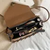 Вечерние сумки CHIC Design PU Кожаный Crossbody плечо женщины платные модные цепи сумки сплошной цвет кошельки мессенджер мешок мешок à главная