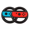 2ピースゲームホイールNSアクセサリーJoy-Con Controllerジョイスティックグリップレースゲームステアリングホイールゲームパッド用ニンテンドスイッチ