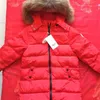 Children's Down Jacket Baby Burar Warm Down Jacket 2- Oud LJ201203