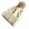 M304 Nieuwe Herfst Winter Sweet Women's Gebreide Hoed Zachte Warme Mutsen Wol Bal Caps Gebreide Hoed