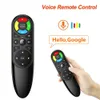 Q6 Pro télécommande vocale 2.4G sans fil Air Mouse Gyroscope IR apprentissage pour Android tv box H96 X96 Max Plus X96 mini