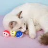 ألعاب Pet Toys Hollow Cats Clotful Collith Ball مع جرس صغير محبوب الصوت التفاعلي جرو Play5133025