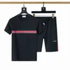 Zomerontwerpers mode sport heren trainingspakken t-shirtsbroek hardloopshort sets kleding sport joggingpakken