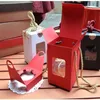 DHL 500pcs / lot 7 5 7 5 9cm Boîte de fenêtre en papier kraft boîte-cadeau miel confiture thé boîte de sucre brun Candy Boxes193q9521116