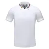 2021 Hoge Kwaliteit Mannen Tees Polo Patchwork Heren Designer T-shirt Casual Mannen Kleding Katoen Tee Mode Poloshirt