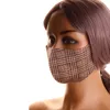 Maschere per il viso in tessuto scamosciato unisex Maschera per il viso antipolvere con stampa scozzese leopardata Maschere per la bocca antivento alla moda con maschera per il viso da equitazione all'aperto