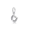 Bonne chance fer à cheval balancent breloques 925 perles en argent Sterling idéal pour bracelet colliers perles de charme pendentif pour la fabrication de bijoux bricolage 79911493368