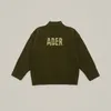 2020fw Adererror Sweater Men Woman Adhesive Paper Style Letter Printing Crewneck Ader Error Sweatshirts