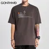 Gonthwid Univers Big Bang Print T-shirts Streetwear Hip Hop Casual T Shirts Hommes Mode Summer Hurpter Tops Tees LJ200827