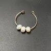Cluster Rings Fidget Anxiety Balls per le donne Beads Ring Spinner Rotante liberamente Anti Stress Gioielli Regali Ragazze KBR037-10
