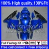 OEM-injektion för Honda CBR Blue Black 600RR CBR600F5 600F5 600CC 2005 2006 48HM.69 CBR600RR CBR600 RR CBR 600 CC RR F5 05 06 Fairing Kit