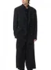 Özelleştirilebilir Yeni Erkek Giyim Yamamoto Kişilik Gevşek Takım İki Kruvaze Basit Casual Suit