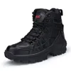 2022 New Men's Cargo Boots High-top Outdoor Jungle Mountaining Anti-slip Boots Spring and Autumn