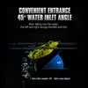 55mm 10.5g Yumuşak Ray Kurbağa Balıkçılık Lures ile Metal Sequins Üst Su Yapay Yemler Çift Kanca Olta Takımı