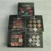 hot 9 colori materia ombretto Diamond eye shadow 10 stili ELECTRIC CORAL MAUVE MARRONE CALDO SMOKEY Occhi Beauty Palette Mini RUBY CORAL MAUVE