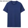 Mężczyźni T Shirt Bawełna Krótki Rękaw 3-Pack Tshirt Solid Tee Summer Breathable Męskie Topy Odzież Camiseta Masculina 01245504 220309