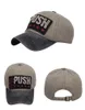 Push Baseball Cap Party Hats Dome Sun Katoenen Hoed met verstelbare riem BBB14408