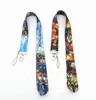 Ремни мобильного телефона Charms 2022 Новый горячий мультфильм Япония Kingdom Hearts Lanyard ID держатель значков клавиши клавиш мобильный телефон держатели шеи для автомобильной карты № 35